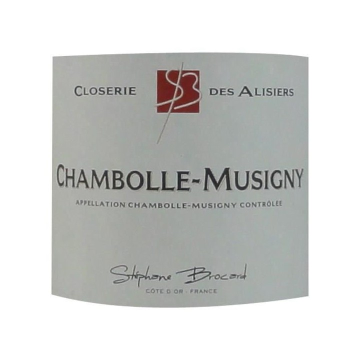 Closerie des Alisiers 2018 Chambolle-Musigny - Vin rouge de Bourgogne