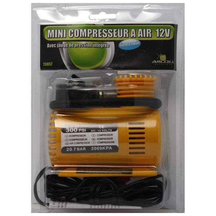 MINI COMPRESSEUR A AIR 12V