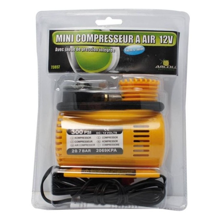 MINI COMPRESSEUR A AIR 12V
