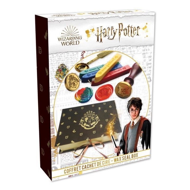 HARRY POTTER Coffret cachet cire