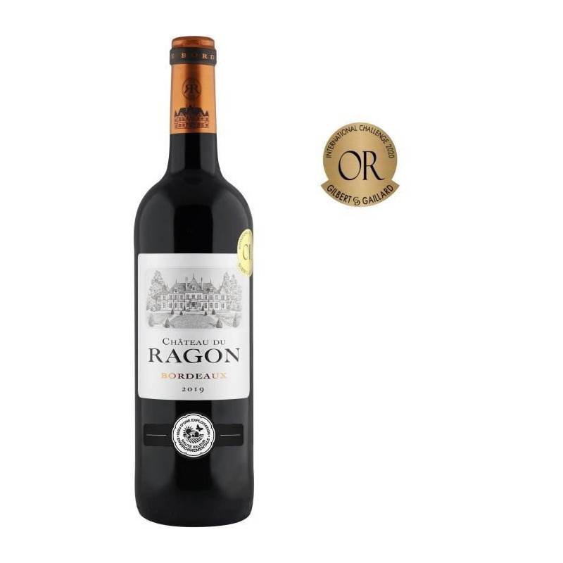 Château du Ragon 2019 Bordeaux - Vin rouge de Bordeaux