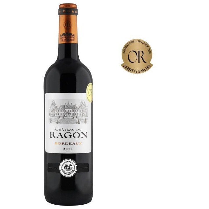 Château du Ragon 2019 Bordeaux - Vin rouge de Bordeaux