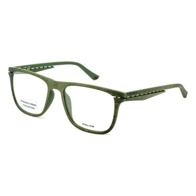 Monture de Lunettes Homme Police VPL485530GGP Vert (ø 53 mm)