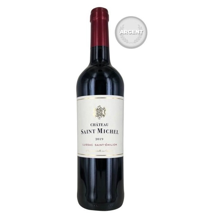 Château Saint Michel 2020 Lussac Saint Emilion - Vin rouge de Bordeau