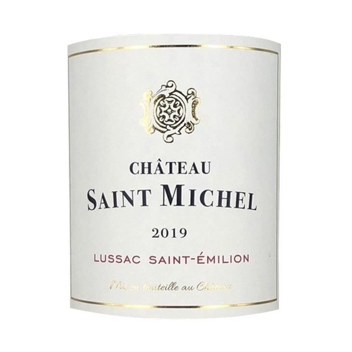 Château Saint Michel 2020 Lussac Saint Emilion - Vin rouge de Bordeau