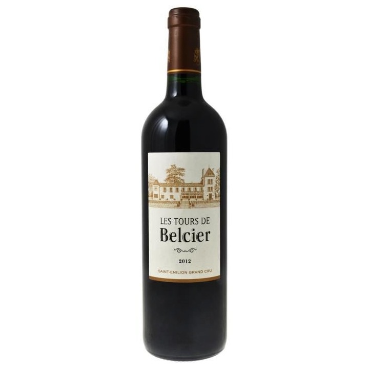 Château Tours de Belcier 2012 Saint-Emilion - Vin rouge de Bordeaux