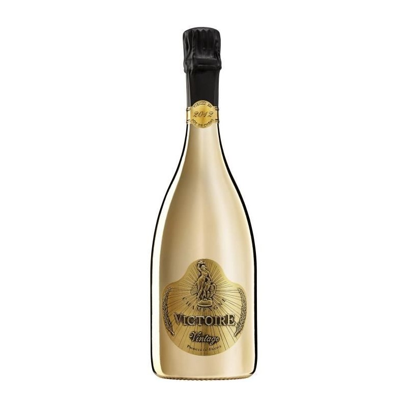 Champagne Victoire Série limitée Edition Gold - 75 cl