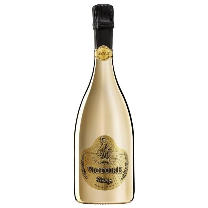 Champagne Victoire Série limitée Edition Gold - 75 cl
