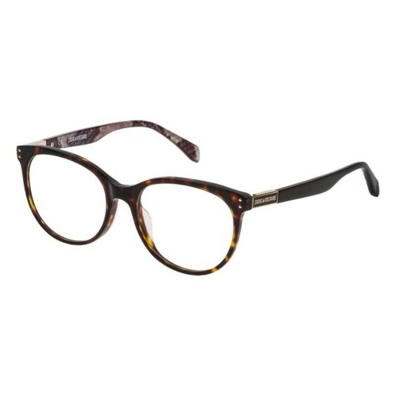 Monture de Lunettes Femme Zadig & Voltaire VZV123530743 Marron Jaune