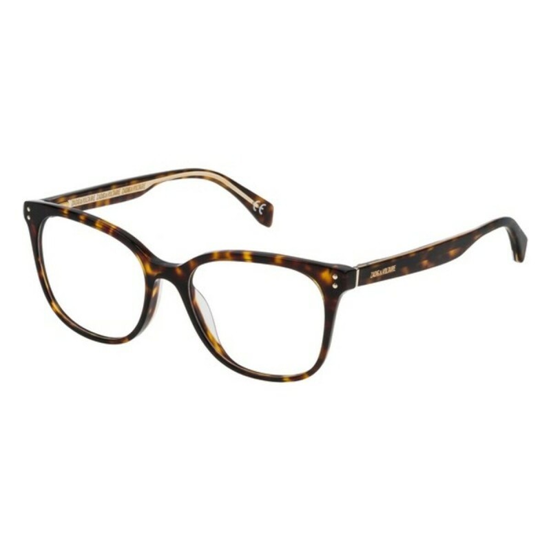 Monture de Lunettes Femme Zadig & Voltaire VZV121520743 Jaune Marron (ø 52 mm)