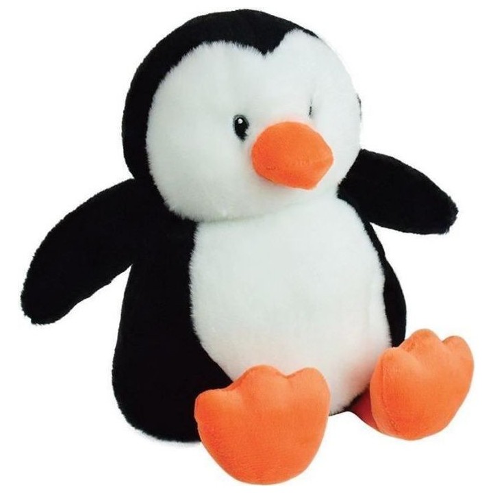 JEMINI Peluche bouillote Pingouin - A chauffer au micro-ondes micro pe