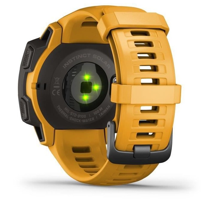 GARMIN Instinct Solar Montre connectée, Sunburst