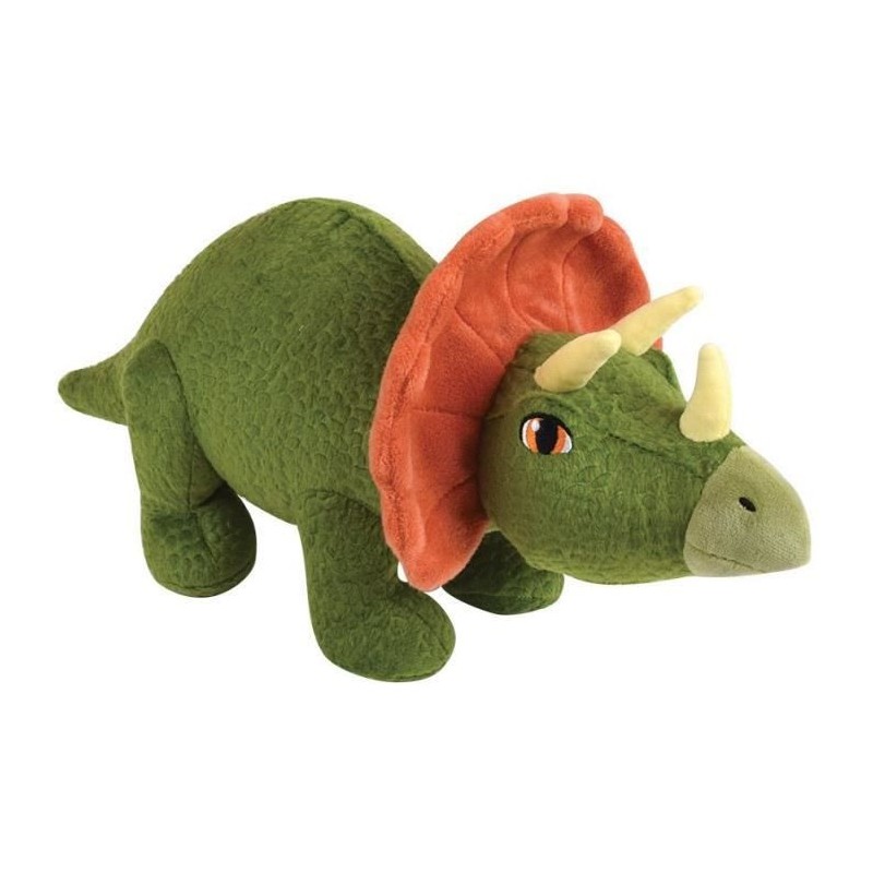 JEMINI Les Jeminosaures Peluche Triceratops + / - 45 cm 100% recyclé