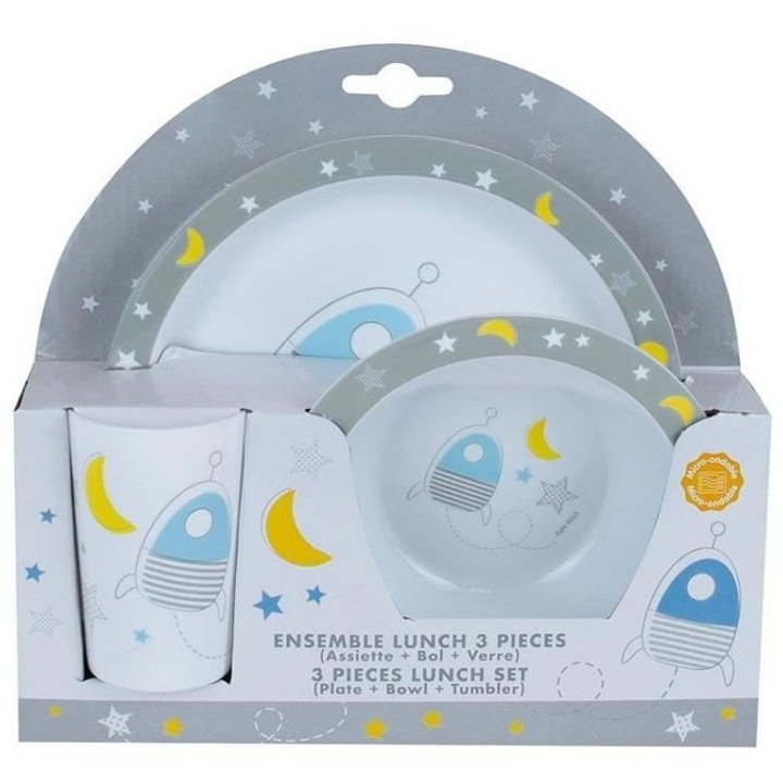 FUN HOUSE Set Repas Espace Pour Enfant