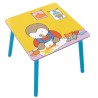 Fun House T'choupi table carree pour enfant