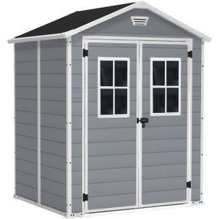 Abri de jardin en PVC KETER 2,8 m² - Gris