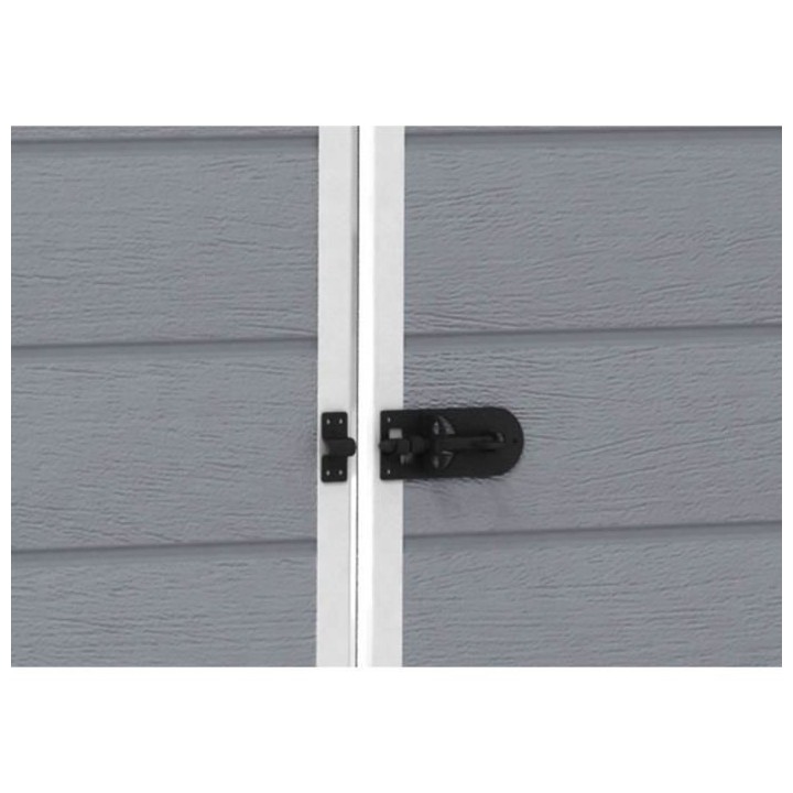 Abri de jardin en PVC KETER 2,8 m² - Gris