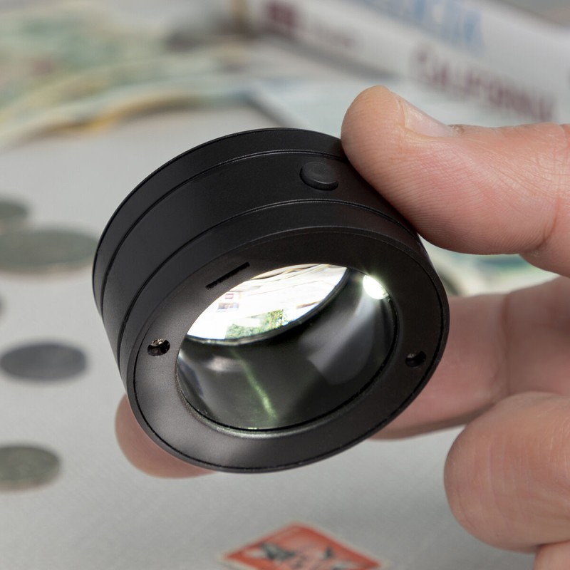 Loupe de Poche avec LED Magle InnovaGoods