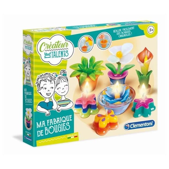 Clementoni - Créateur de Talents - Ma fabrique a bougies