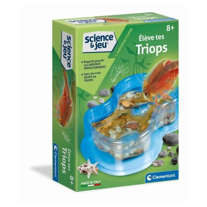Clementoni - Science & Jeu - Éleve tes triops