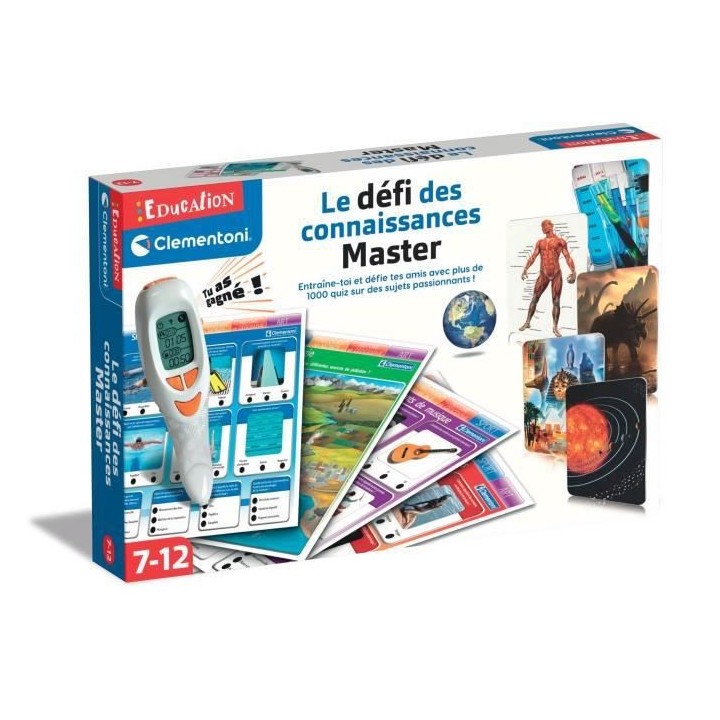 Éducation Clementoni - Le défi des connaissances master