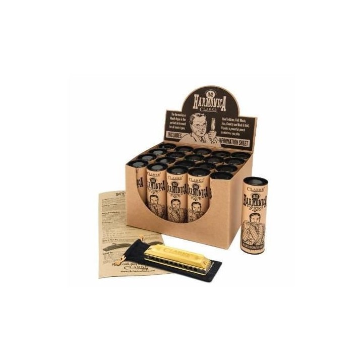 CLARKE Harmonica Diatonique 10 trous en DO