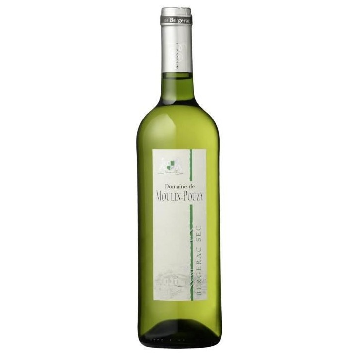 Domaine de Moulin-Pouzy Classique 2016 Bergerac - Vin blanc du Sud-Oue