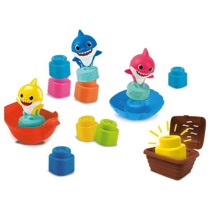 Clementoni - Clemmy - Coffret d'activités Baby Shark