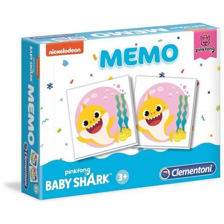 Clementoni - Mémo - Baby Shark