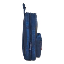 Plumier sac à dos Skate Safta Blue marine (33 Pièces)