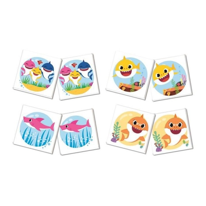 Clementoni - Mémo - Baby Shark