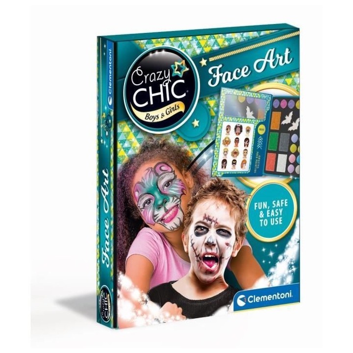 Clementoni - Crazy Chic - Face Art