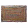 Tapis DKD Home Decor Marron Multicouleur Jute Coton (200 x 290 x 1 cm)