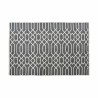 Tapis DKD Home Decor Blanc Gris Polyester Coton (120 x 180 x 1 cm)