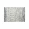 Tapis DKD Home Decor Blanc Gris Polyester Coton (120 x 180 x 1 cm)