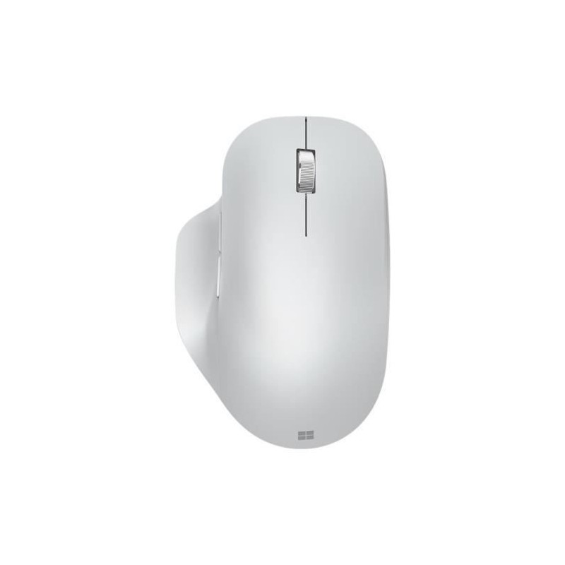 MICROSOFT Ergonomic Mouse - Souris optique - 5 boutons - Sans fil - Bluetooth 5.0 LE - Gris Glacier