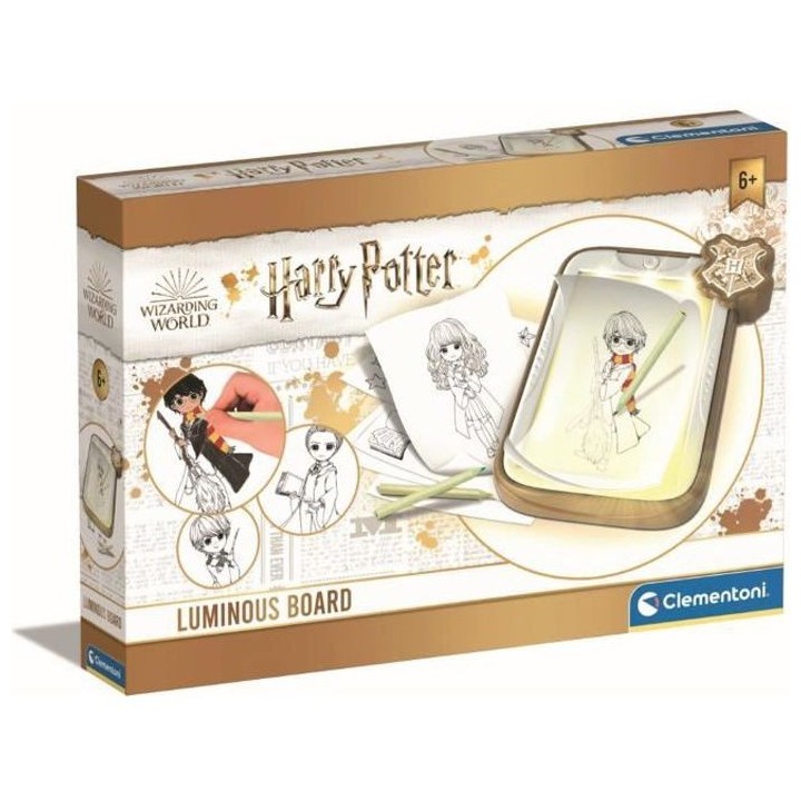 Clementoni - Tableau lumineux - Harry Potter