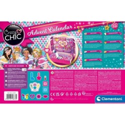 Clementoni - Crazy Chic - Calendrier de l'Avent Crazy Chic