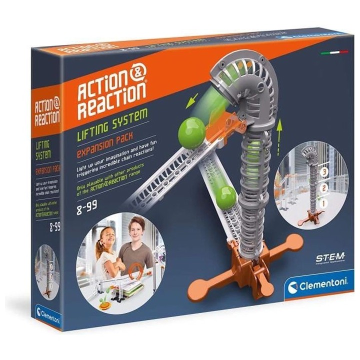 Clementoni - Action & Réaction - Extension - Ascenseur