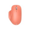 MICROSOFT Ergonomic Mouse - Souris optique - 5 boutons - Sans fil - Bluetooth 5.0 LE - Peche