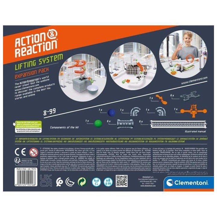 Clementoni - Action & Réaction - Extension - Ascenseur