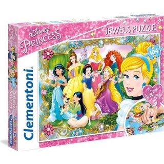 Clementoni - Jewel 104 pieces - Princess