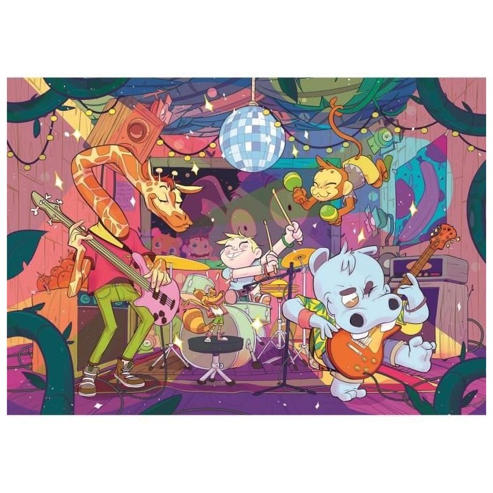 Clementoni - Brilliant 104 pieces - Music bands