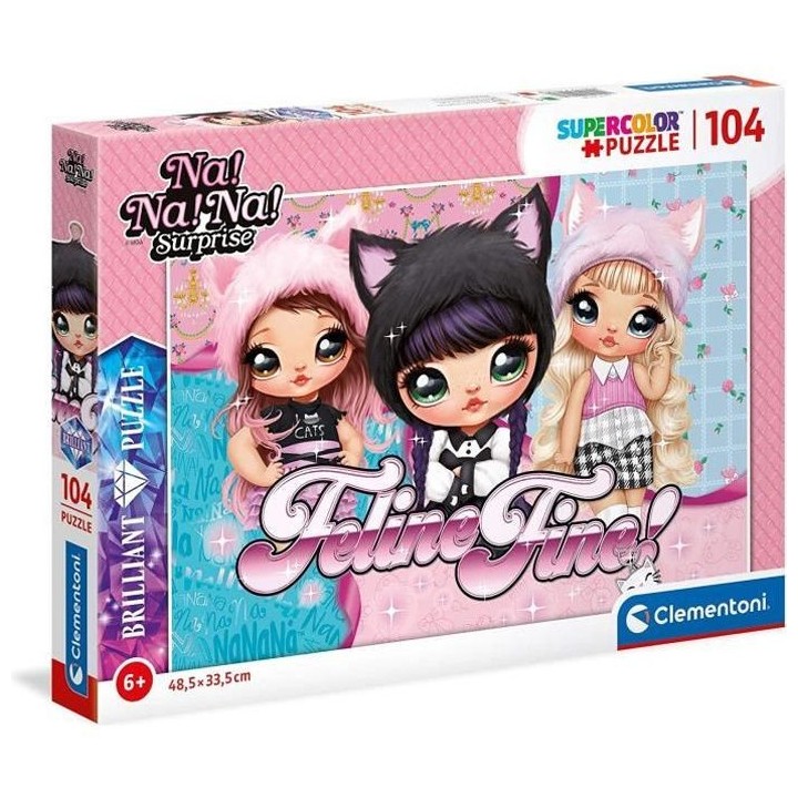 Clementoni - Brilliant 104 pieces - Na! Na! Na! Surprise