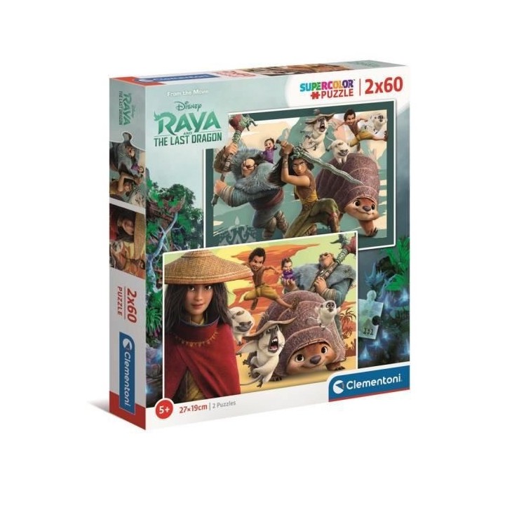 Clementoni - 2x60 pieces - Raya