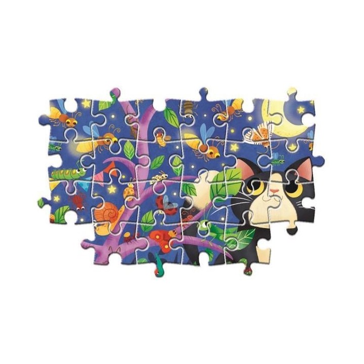 Clementoni - 2x60 pieces - Bugs