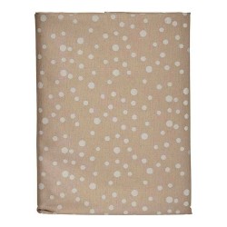 Nappe Jacquard Pois Beige...