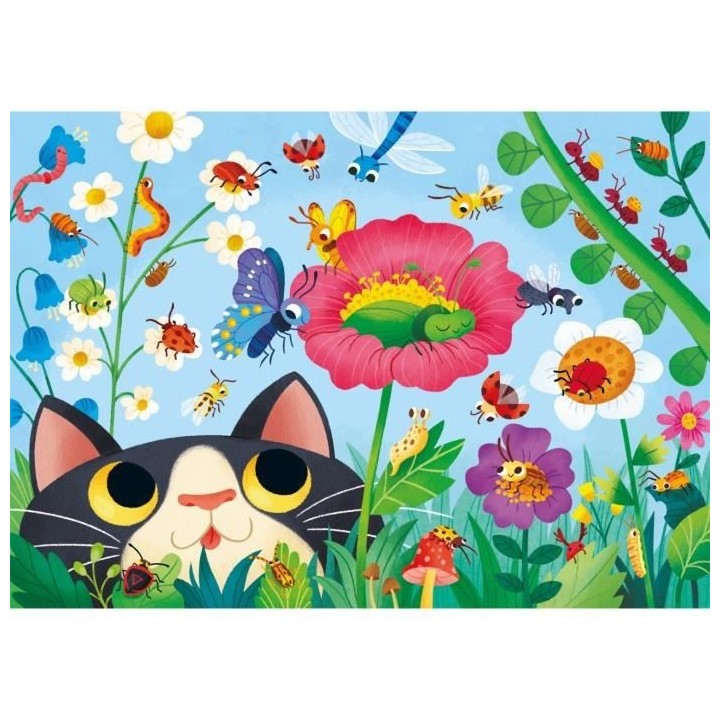 Clementoni - 2x60 pieces - Bugs