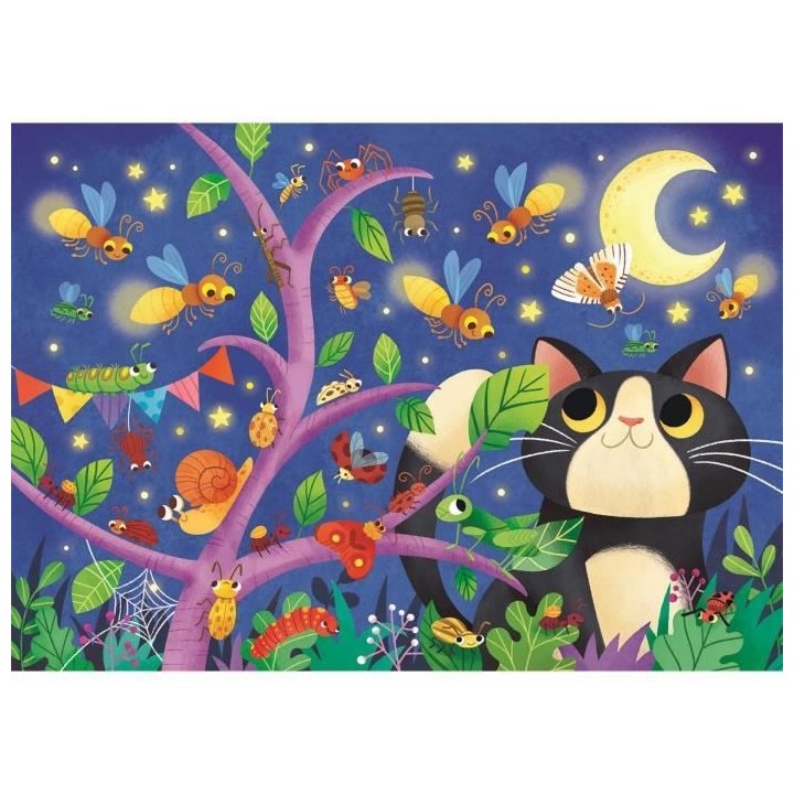 Clementoni - 2x60 pieces - Bugs