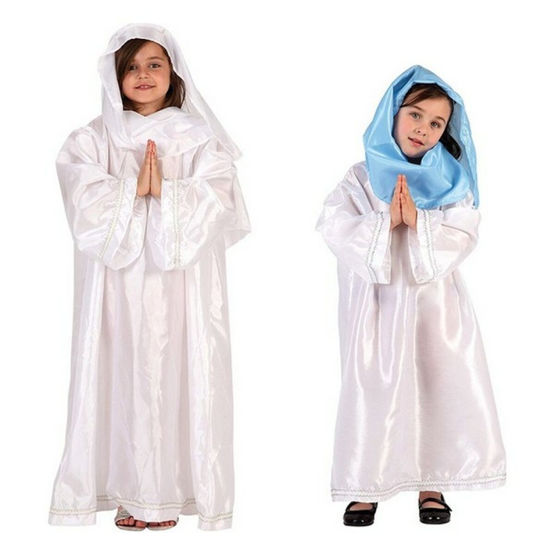 Déguisement pour Enfants DISFRAZ VIRGEN 2 ST. 10-12 Vierge 10-12 Ans Blanc (10-12 Months)